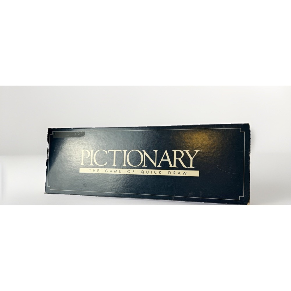 Pictionary First Edition 1985 Vintage The Game Of Quick Draw- COMPLETE
